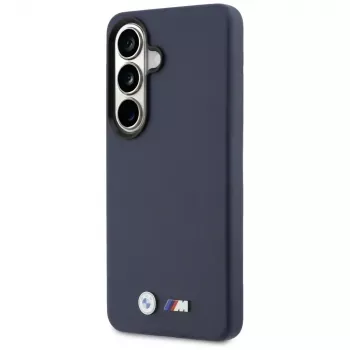 BMW M Metal Logo Macīgais Vāciņš Samsung Galaxy S26 Navy Blue