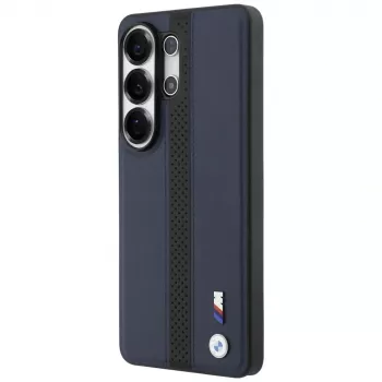 BMW Perforated Stripe Logo MagSafe Case Samsung Galaxy S26 Ultra - Navy Blue