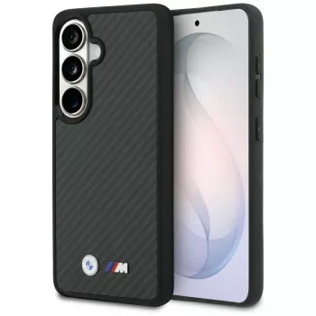 BMW M Kevlar Logo Macīgais MacSafe Maciņš Samsung Galaxy S26 Melns