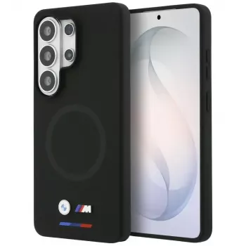 BMW M Silikona MacSafe Maciņš Samsung Galaxy S26 Ultra Melns