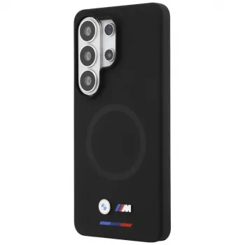 BMW M Silikona MacSafe Maciņš Samsung Galaxy S26 Ultra Melns