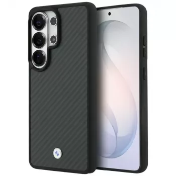 BMW Sign Magnetic Carbon Fiber MacSafe Case Samsung Galaxy S26 Ultra Melns