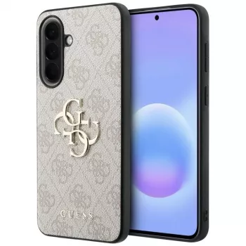 Guess Leather 4G Metal Logo Case for Samsung Galaxy A57 5G Pink