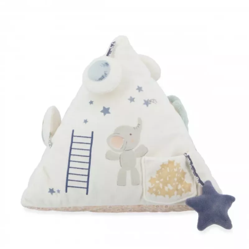 Kaloo Petites Chansons Soft Stacking Toy - Sensory Pyramid