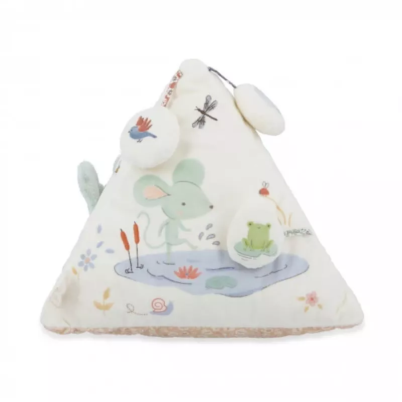 Kaloo Petites Chansons Soft Stacking Toy - Sensory Pyramid