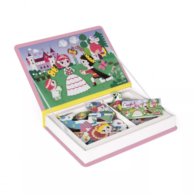 Janod Magnetibook Princesses magnētiskā spēļu kopa