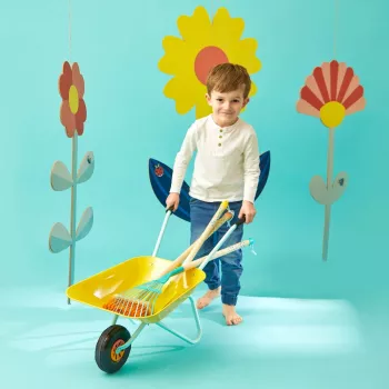 Janod Little Gardener metāla bērnu ķerra 2+