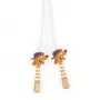 Janod Applepop Dog Jump Rope ar koka rokturiem 3+