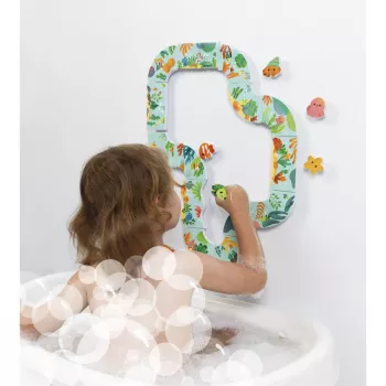 Janod Bath Puzzle Animal Track 28 gabali 18m+
