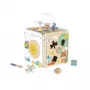 Janod Pure Large Activity Cube with Bead Maze - 20 Activities - J05142