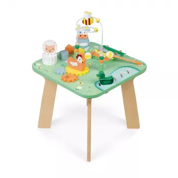 Janod Multifunctional Wooden Educational Activity Table Meadow
