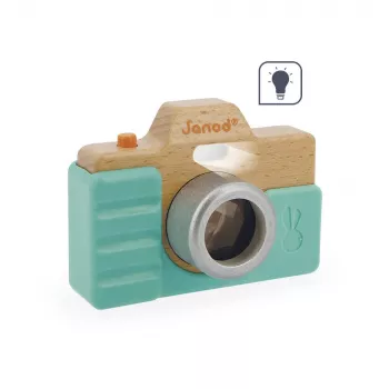 Janod koka fotokamera ar skaņu un zibspuldzi