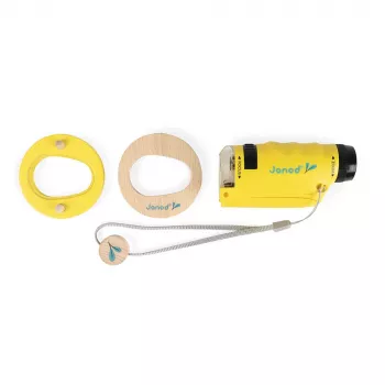 Janod J06303 Kabatas mikroskops bērniem 30x-120x LED gaisma