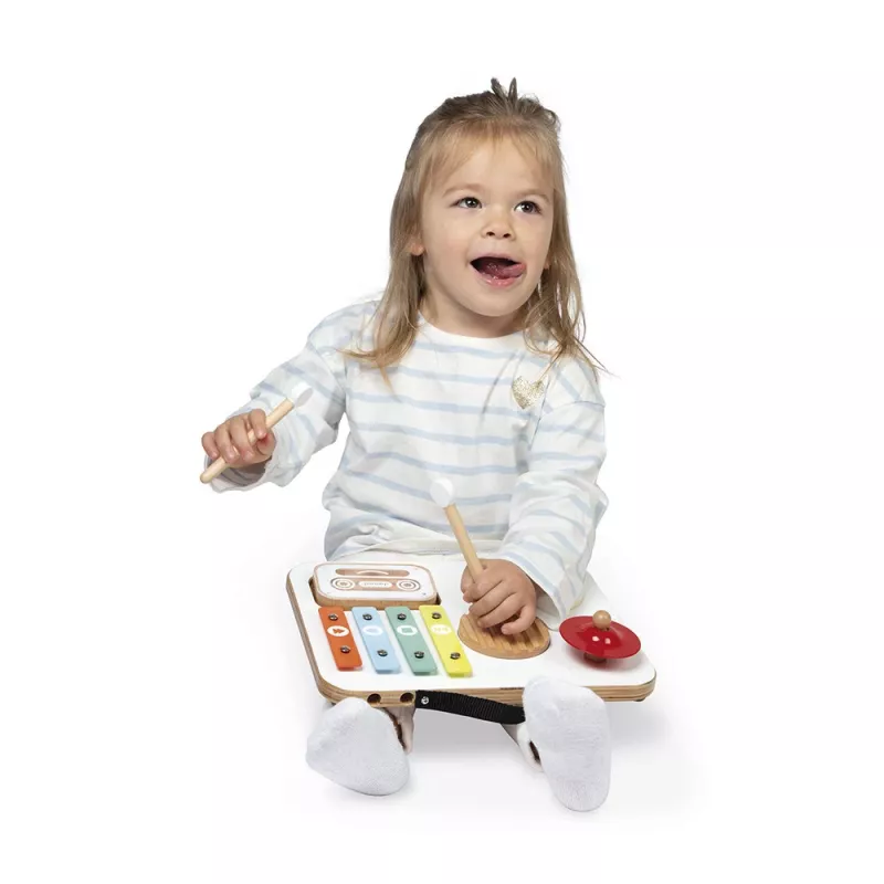 Janod Confetti Musical Activity Board with Handle J07679