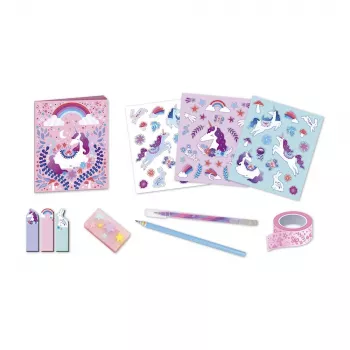 Janod Unicorn Dreamland Stationery Set 6+
