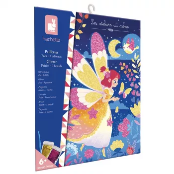 Janod Glitter Fairy Creative Art Kit bērniem no 6 gadiem