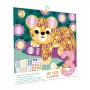 Janod My Arts & Crafts 3+ Creative Sticker Art Kit ar Metāliskiem Apaļiem Uzlīmēm