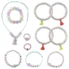 Janod Fluorescent Beads Jewellery Making Kit for Kids 6+