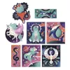 Janod Creative Kit Dot Painting Pointillism 3D Cosmic Animals 8+