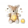 Cloud B Love Light Buddies Finley Fawn mīksta rotaļlieta ar nakts gaismu un nomierinošām skaņām