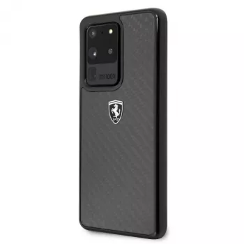 Ferrari Hardcase FEHCAHCS69BK Samsung Galaxy S20 Ultra, Black Carbon Heritage