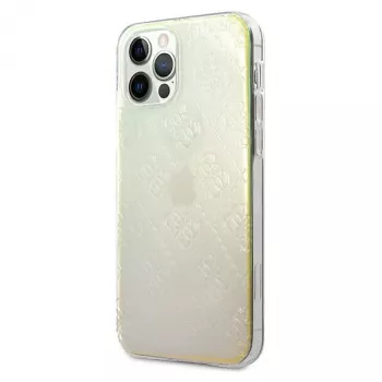 Guess GUHCP12M3D4GIRBL Iridescent Opal Hard Case Apple iPhone 12 / iPhone 12 Pro 6,1 collas