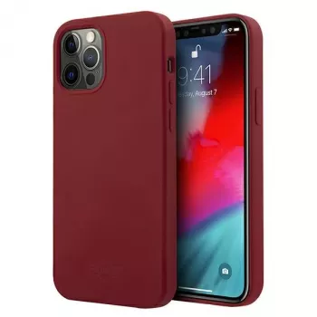 MINI MORRIS Mini MIHCP12MSLTRE iPhone 12/12 Pro 6,1 inch Red Hard Case Silicone Tone On Tone