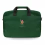 U.S. POLO ASSN. US Polo Torba USCB15PUGFLGN 16-collu portatīvā datora soma Zaļa