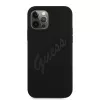 Guess Script Vintage Hard Case Apple iPhone 12 Pro Max 6,7 inch Melns