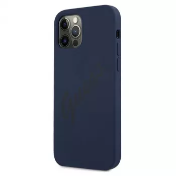 Guess Script Vintage Hard Case Apple iPhone 12 / iPhone 12 Pro 6,1 collu Zils