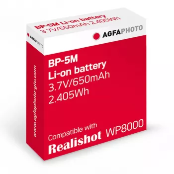 AGFAPHOTO BP-5M rezerves akumulators videokamerai 1100mAh 7,2V Li-Ion Sony NP-FP50 NP-FP70 NP-FP90 NP-FH50 NP-FH70 NP-FH100