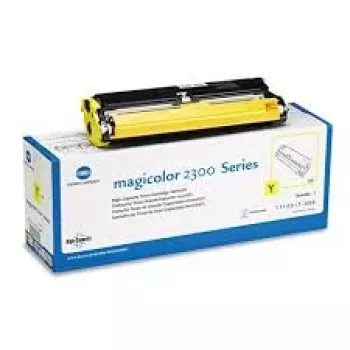 Konica Minolta 1710517-006 Original Yellow Toner Cartridge - Magicolor 2300 Series