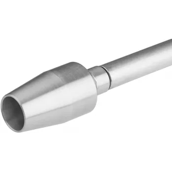 HAZET Venturi Nozzle 9040LG-3-01 for Blow Guns, Black, POM