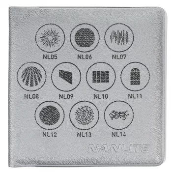 Nanlite Gobo Set 1 - 10 metāla gobo komplekts Forza 60/60B