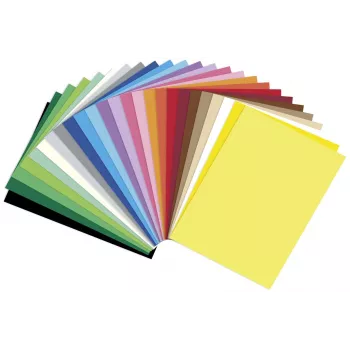 Folia Fotokarton Photo Cardstock Assorted Colors 300 g/m² 25 Sheets A4