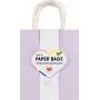 Folia 7 Paper Bags PASTELL M Light Lilac Light Blue Light Yellow Mint Apricot Cream