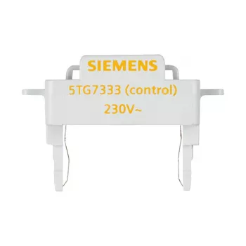 Siemens DELTA 5TG7333 LED gaismas ieliktnis 230 V, oranžs