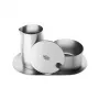 ALFI Milk and Sugar Set Silver