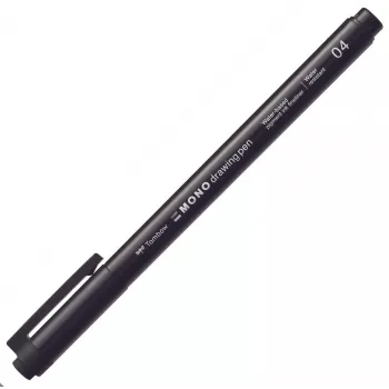 Tombow MONO Drawing Pen Fineliner 0,4 mm Melns