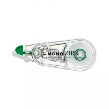 Tombow CT-CA4-20 MONO CA korekcijas rullītis - balta lente 10 m x 4,2 mm - zaļš/caurspīdīgs dozators - 20 gab.