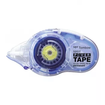 Tombow PN-IP Adhesive Roller - Zils - Caurspīdīgs - 16 m - 8,4 mm - Kartons - Stikls - Papīrs - 1 gab.