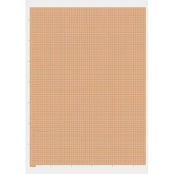 BRUNNEN Millimeter Block DIN A4 Millimeter Grid 50 Sheets 80 g/m² White Paper Grey Grid Lines Glued Pad