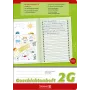 BRUNNEN Story Notebook Ruling 2G Ruled DIN A4 Without Margin 16 Sheets