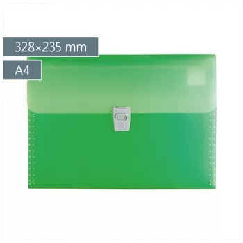 BRUNNEN FACT! Organizing Folder 10-Part Green A4