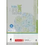 BRUNNEN Schulheft Recycling A4 Lineatur 4 Liniert Ohne Rand 16 Sheets 32 Pages 70 g/m² 100% Recycled Paper Blue Angel