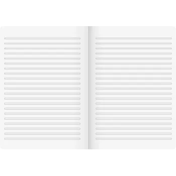 BRUNNEN School Exercise Book A4/3 3rd Grade Young-Vivendi 16 Sheets 21 Line Systems