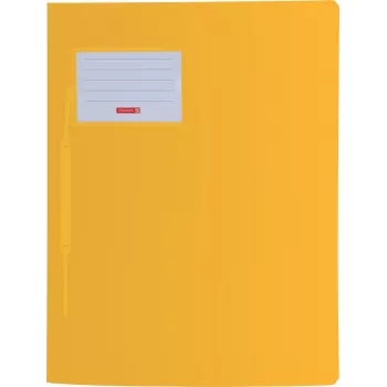BRUNNEN FACT! Quick Binder Polypropylene Yellow Translucent DIN A4
