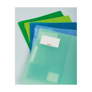 BRUNNEN FACT! Report File Polypropylene Kiwi Translucent DIN A4