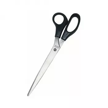 WEDO Standard Economy šķēres 255 mm nerūsējošais tērauds melns plastmasas rokturis