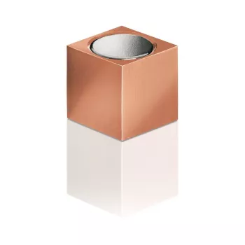 SIGEL BA724 Cube Neodymium Magnets 11 mm Copper Gold Grey Glossy 3-Pack